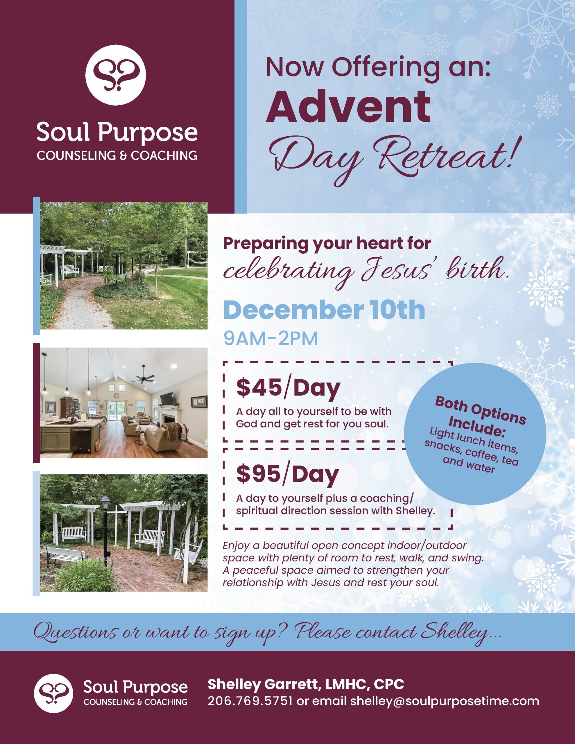 Advent Day Retreat Flyer